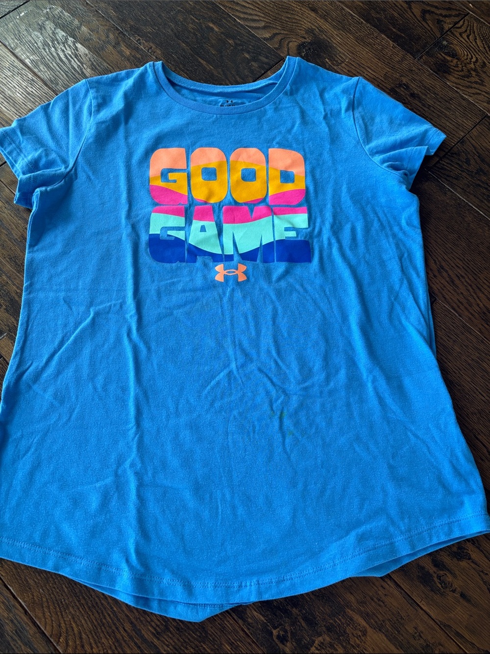 Under Armour Bright Blue 'Good Game' Short Sleeve Tee